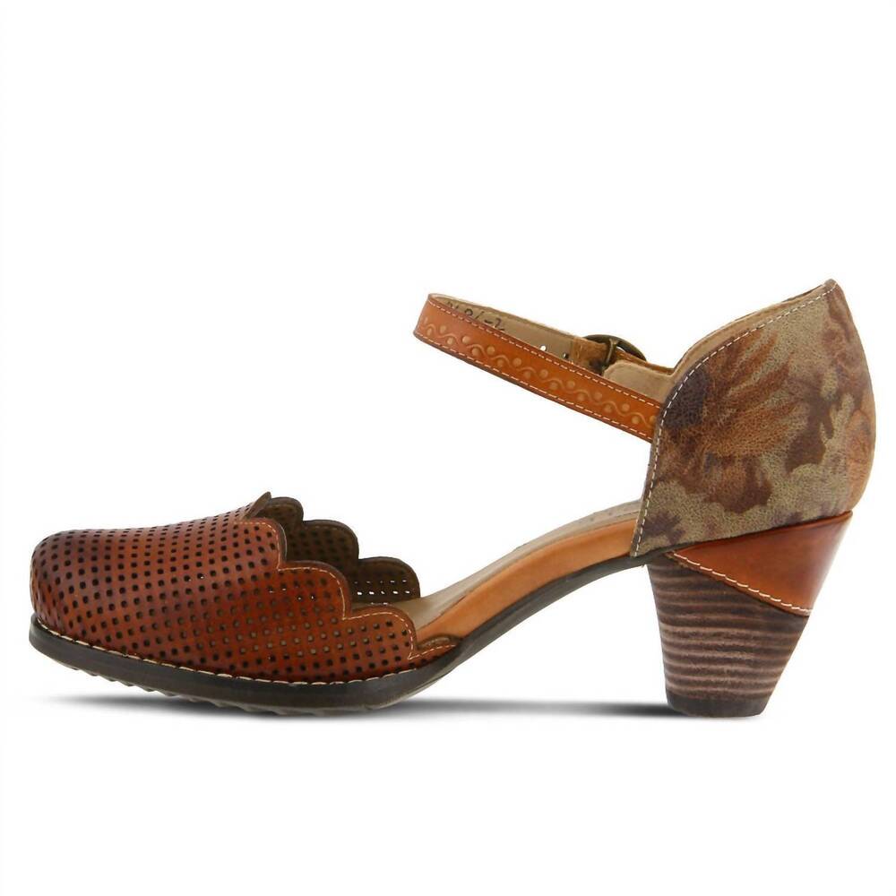 NEW L'ARTISTE women's parchelle shoes in camel - Picture 2 of 4
